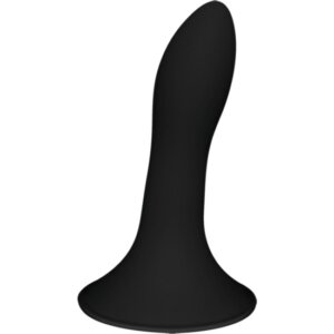 HITSENS 5 - DILDO SILICONA DOBLE DENSIDAD NEGRO