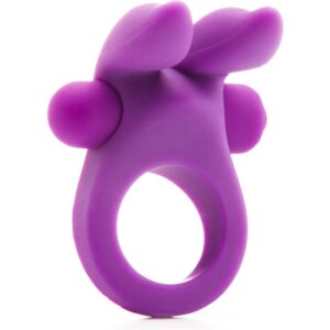 ANILLO CON VIBRACION CONEJITO MORADO