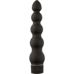 BLACK MAGIC - VIBRADOR ACANALADO 18CM