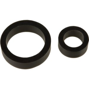 TITANMEN - ANILLOS DE SILICONA - PACK DOBLE NEGRO