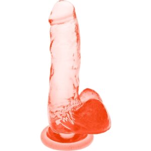 SHADES - PENE REALISTICO PEQUEÑO DE GELATINA - CORAL