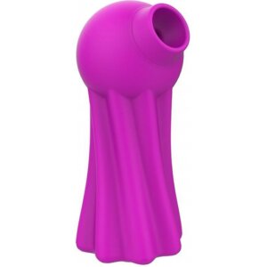 ESTIMULADOR VIBRADOR Y SUCCIONADOR - ROSA