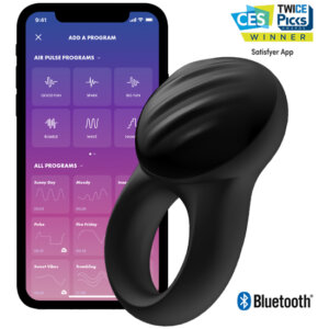SATISFYER SIGNET RING - ANILLO VIBRADOR CON APP