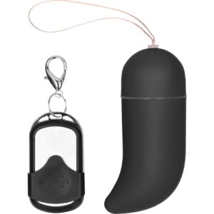 HUEVO VIBRADOR PUNTO-G INALAMBRICO GRANDE NEGRO